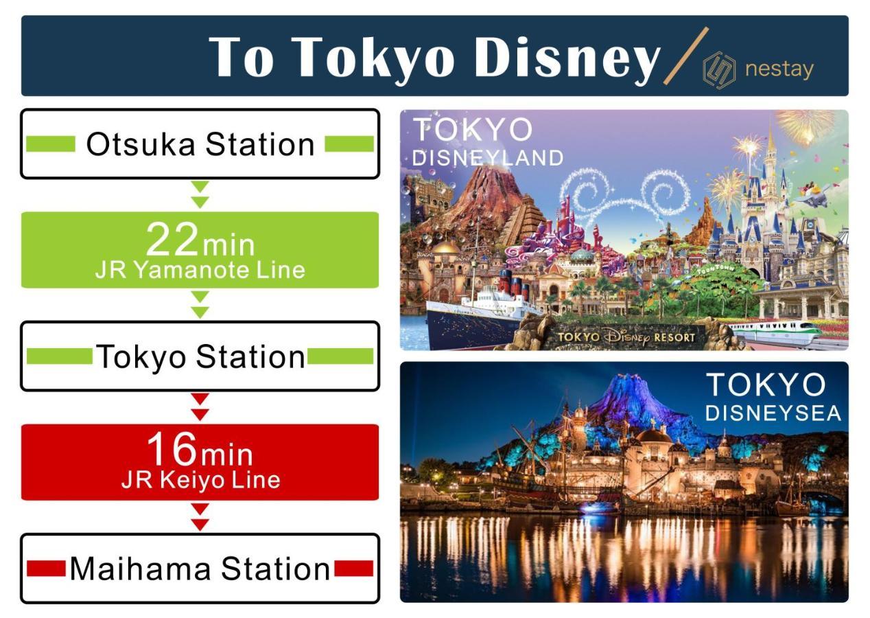 Nestay Inn Tokyo Otsuka 403 Dış mekan fotoğraf