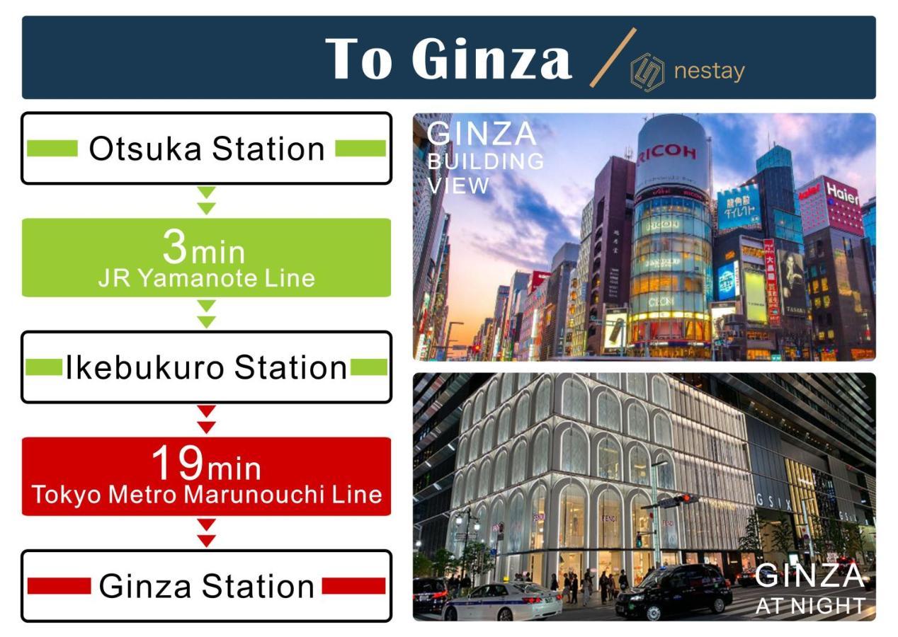 Nestay Inn Tokyo Otsuka 403 Dış mekan fotoğraf