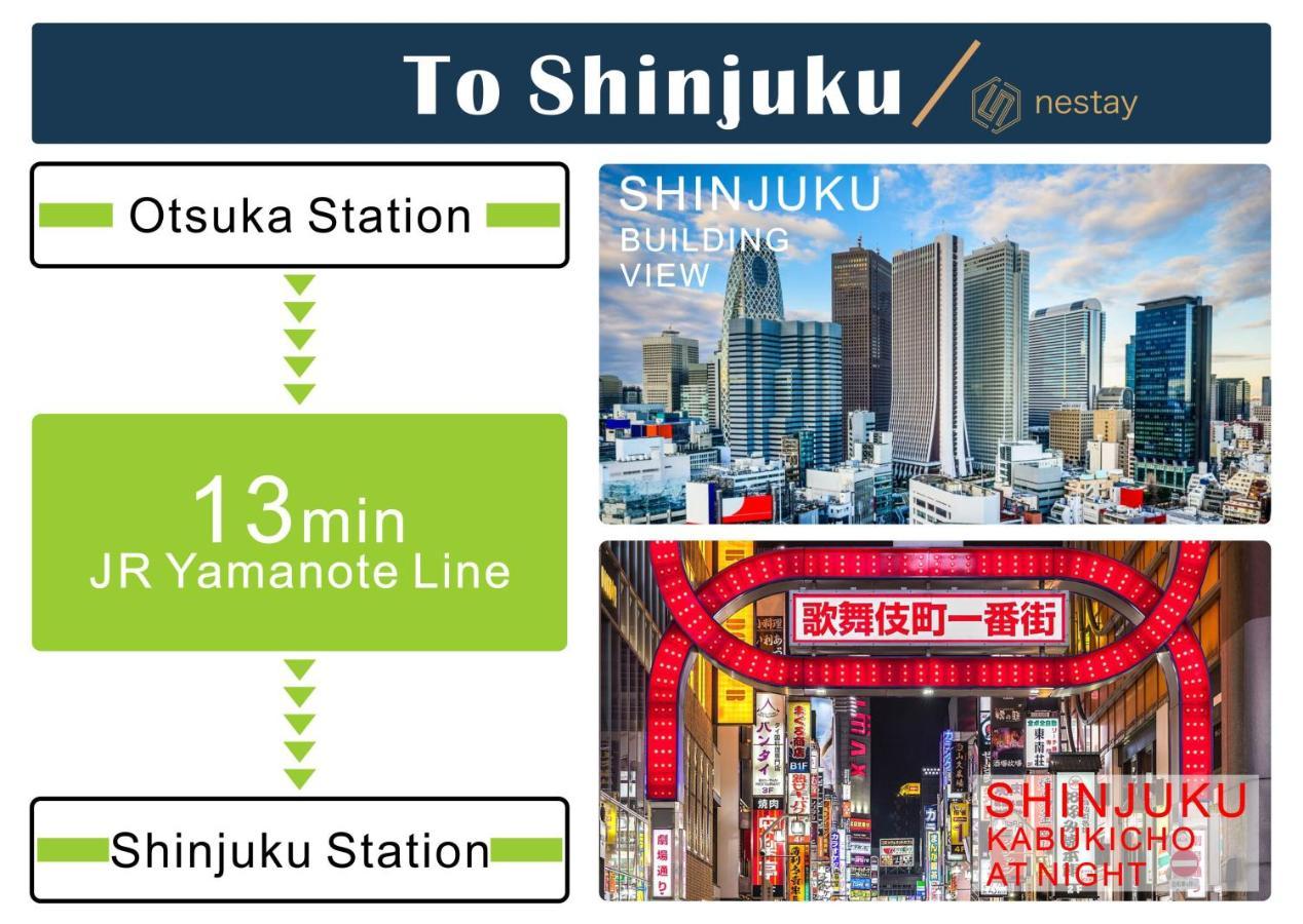 Nestay Inn Tokyo Otsuka 403 Dış mekan fotoğraf